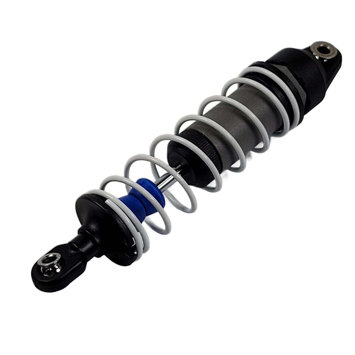 Fits Traxxas Drag Slash 2wd Front & Rear Shocks White Springs Progressive In R