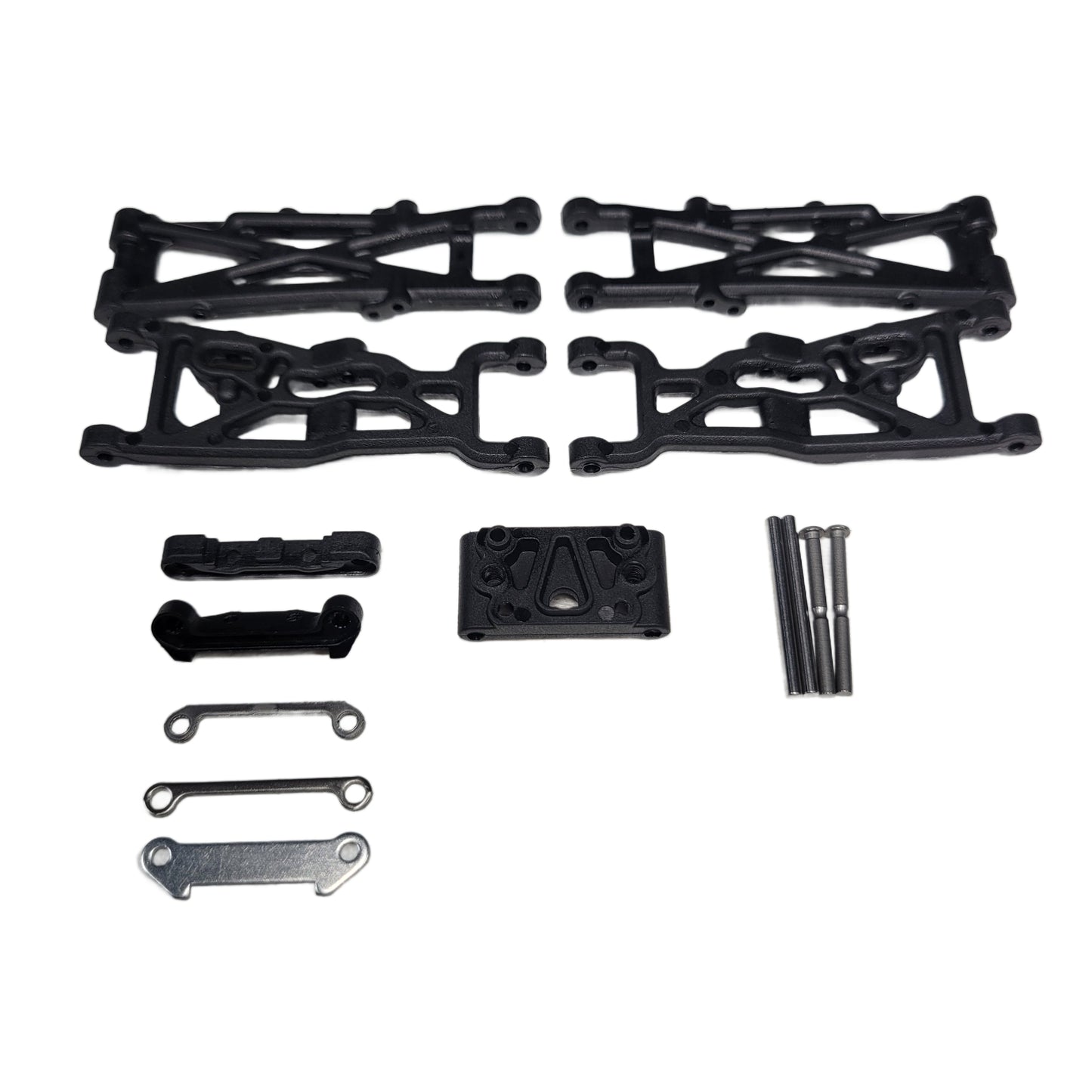 Losi Mini B A-Arms Front & Rear Suspension Pins Braces & Pivot Block Mini T 2.0