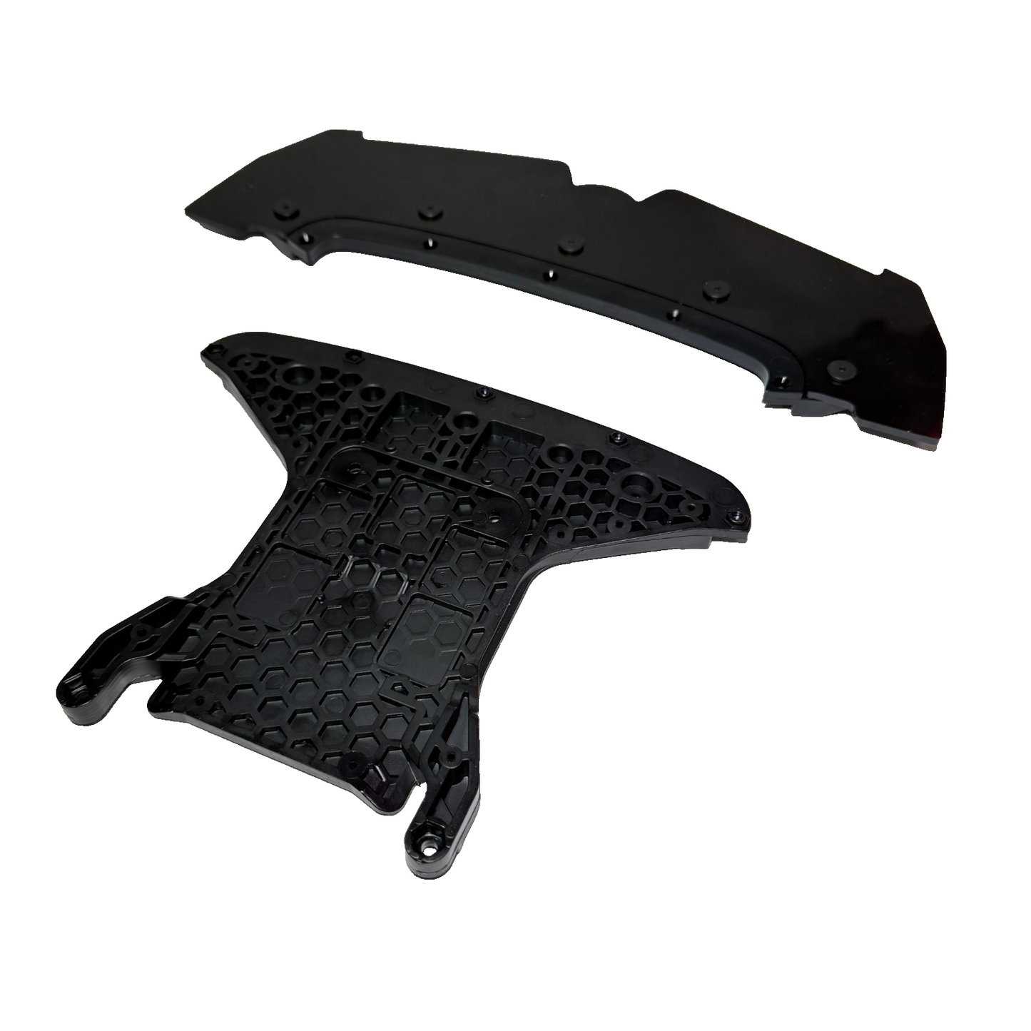 Arrma Limitless 8s 120 Diffuser Supports Splitter Bumper Skid Plate Brace 1/7