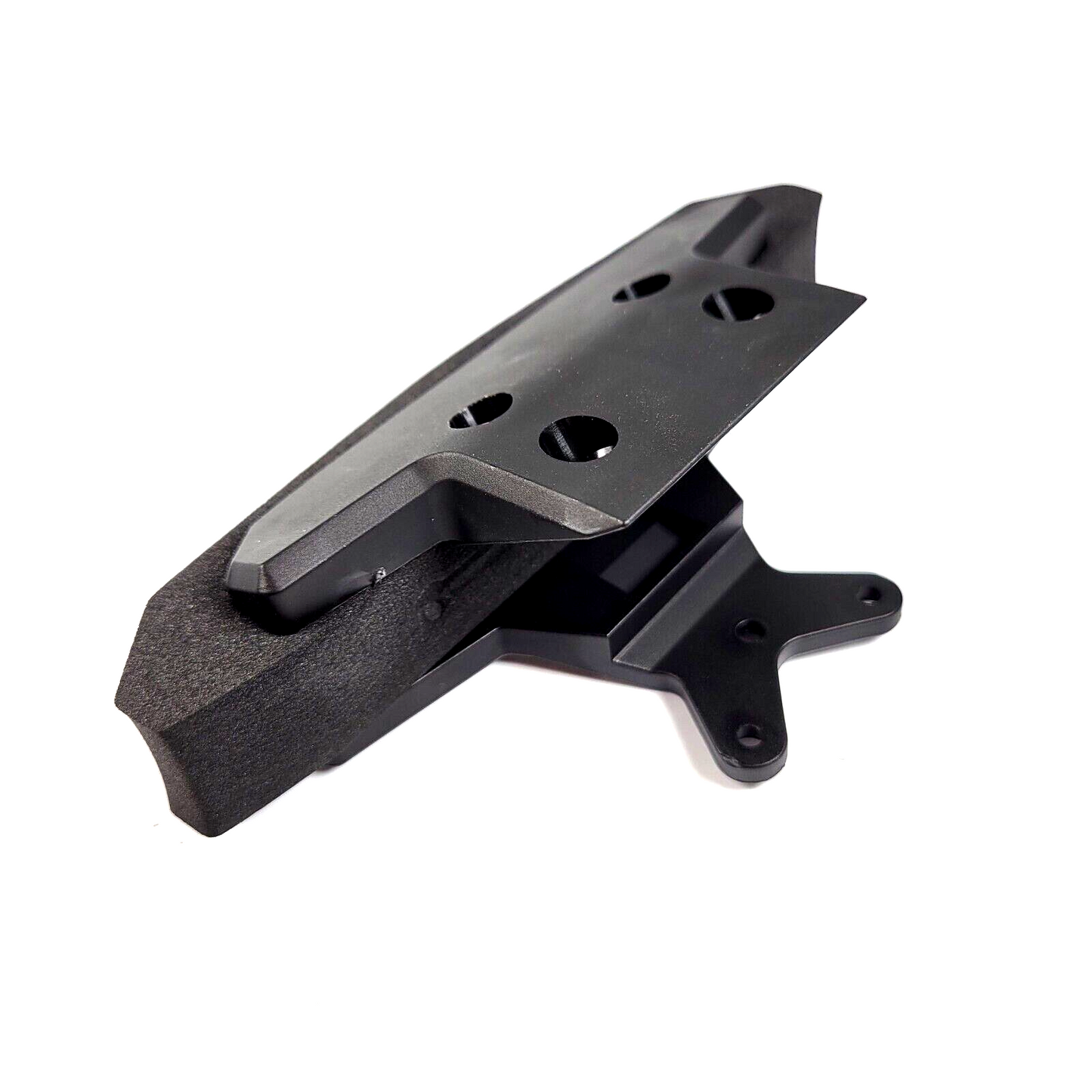 Fits Traxxas Drag Slash Front And Rear Bumper + Foam With Skid Plate TRA9420