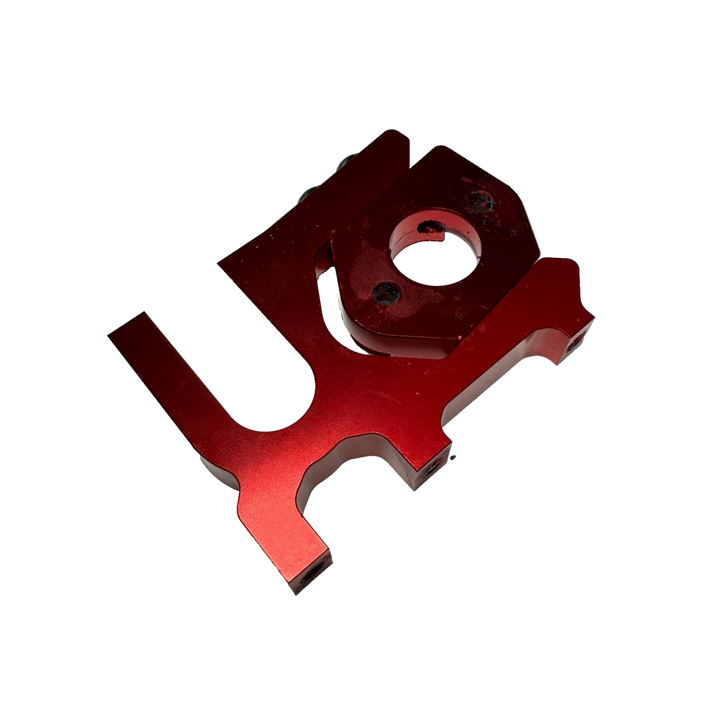 Arrma Limitless 8s 4985 Motor Mount Red Aluminum Sliding Plate & Diff Mount 1/7
