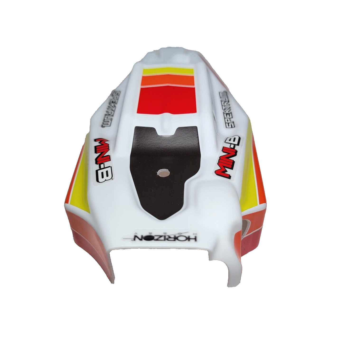 Losi Mini Body & Wing / Spoiler Factory Painted & Deacled White Red Yellow