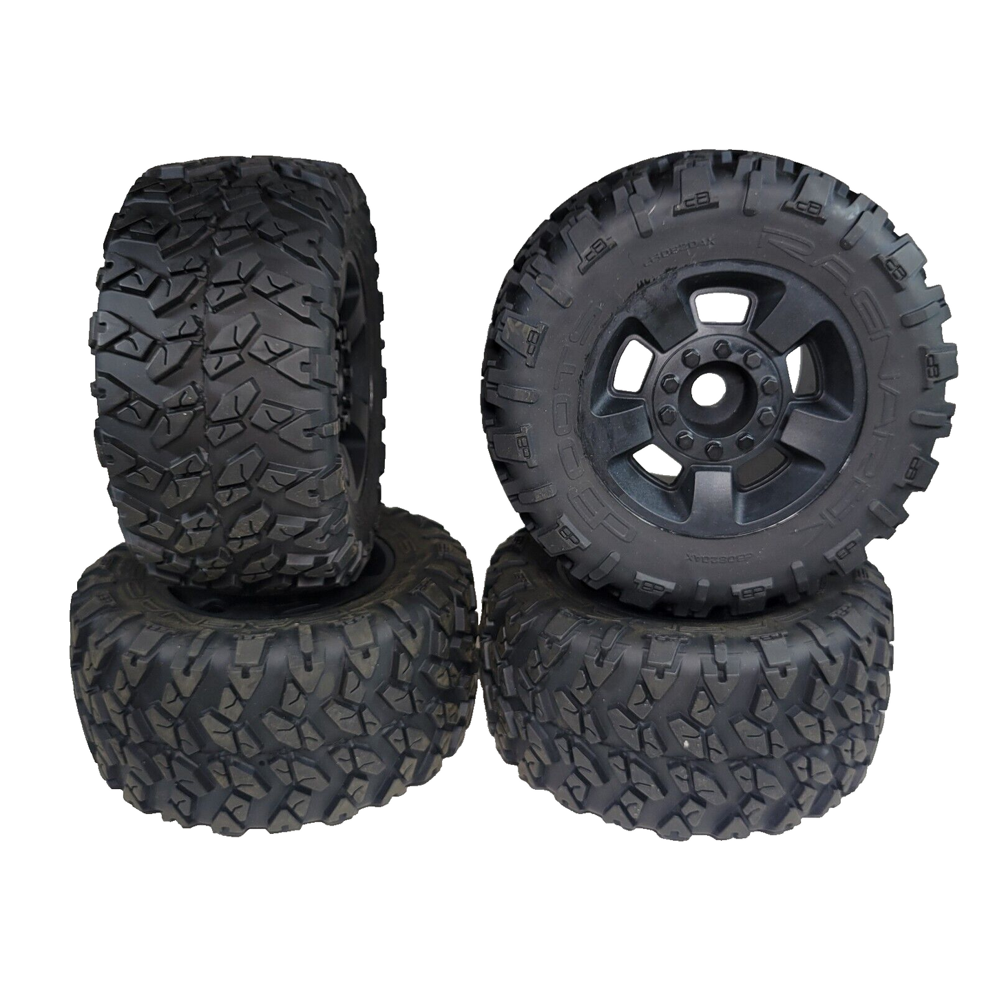Arrma Big Rock 6s Tires DBoots Ragnarok & 17mm Wheels Factory Glued Mounted