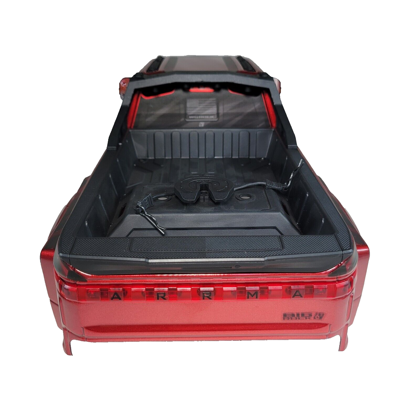 Arrma Big Rock 6s Body Red Factory Painted Deacled Complete Set Mirrors Cage