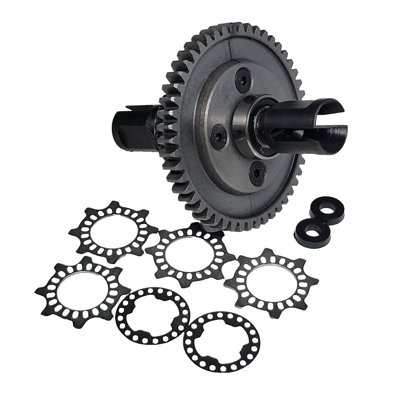 Arrma Big Rock 6s Center Differential Diff Limited Slip Plates & 50T Spur Gear