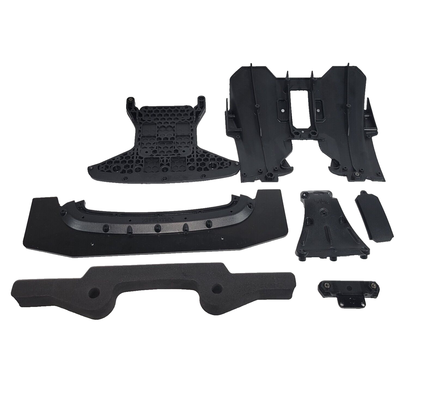 Arrma Felony 6s Front Bumper Foam Mount Splitter Skid & Diffuser ARA320515 518