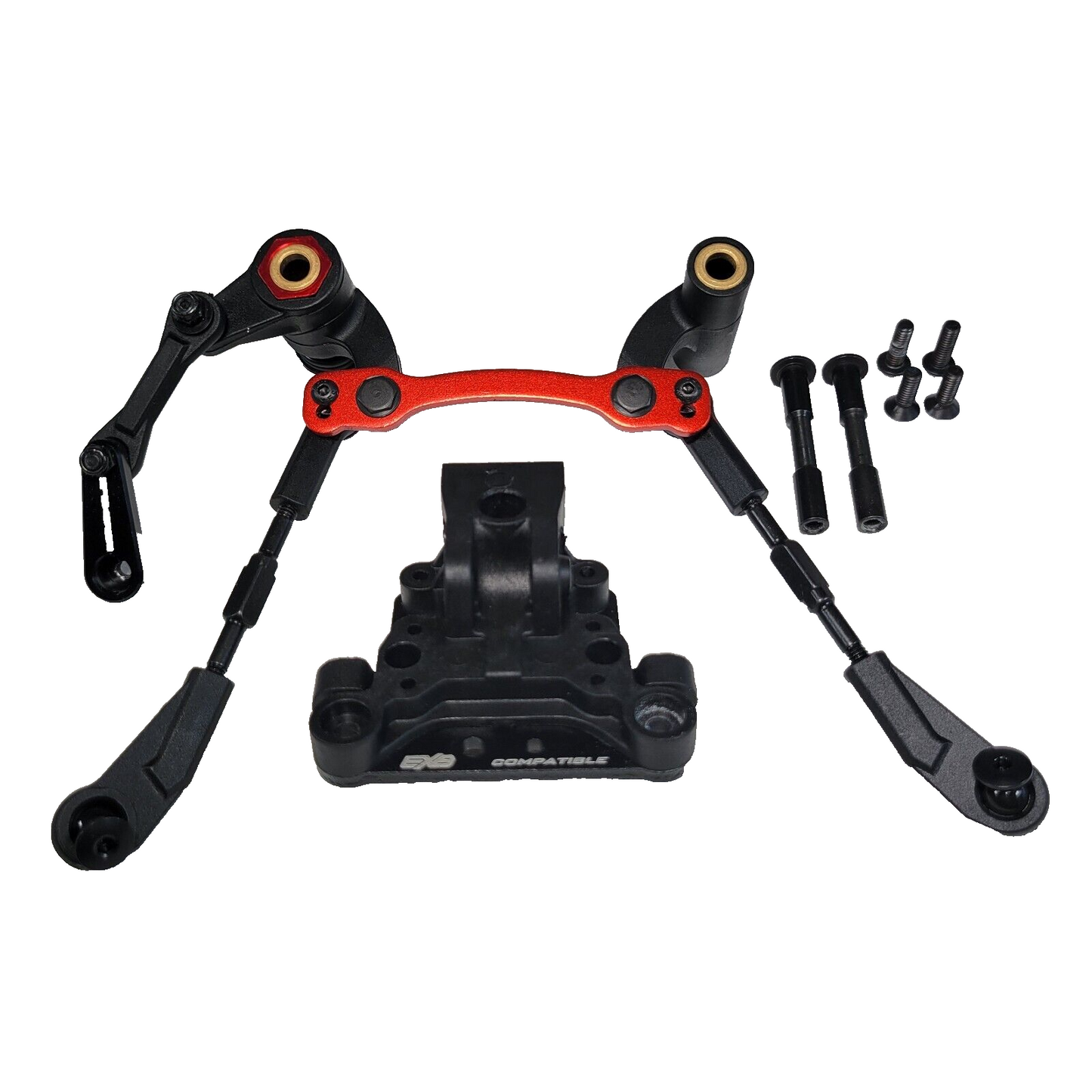 Arrma Mojave BLX 6s Bellcrank Servo Saver Steering Rack Turnbuckle Top Plate