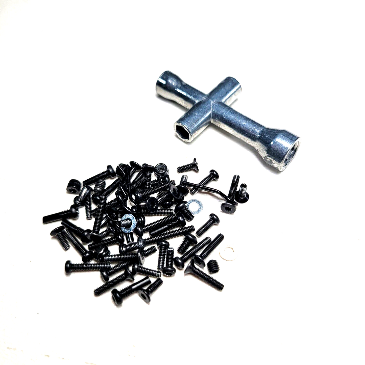 Losi Mini B Pro Chassis Frame & Mud Guards + Hex Scew Set Hardware Lot LOS211020