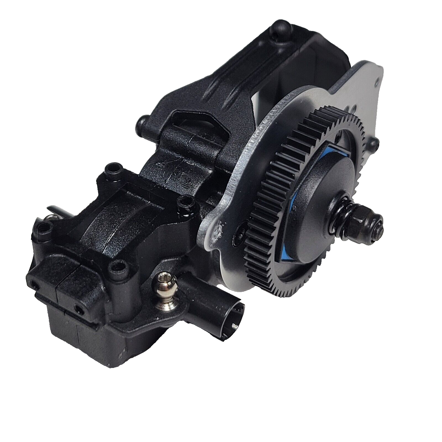 Losi Mini B Transmission Gearbox Complete Spur & Pinion Gear Motor Mount