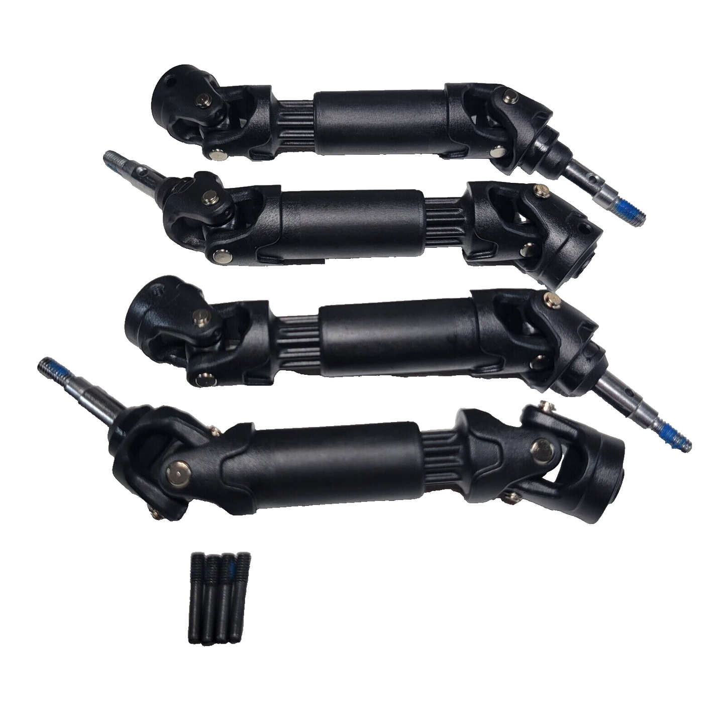 Fits Traxxas Slash 4x4 BL-2s Heavy Duty Driveshafts Axles Front Rear Raptor 4wd
