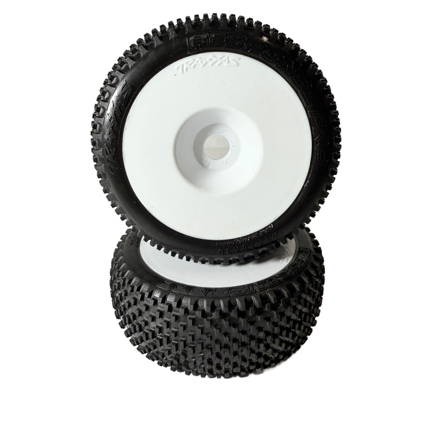 Fits Traxxas Jato 4x4 VXL Tires Response Pro 3.0 & White Dished Wheels 17mm