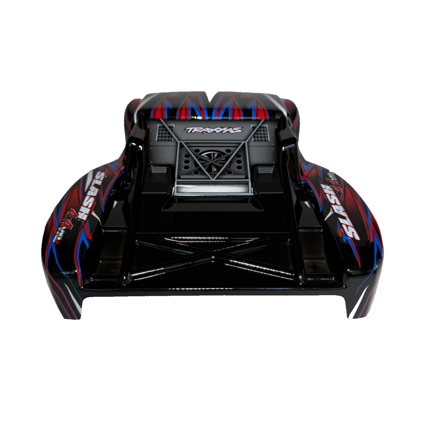 Fits Traxxas Slash 4x4 VXL HD Red Black Body Clipless Mounts 4wd 2wd BL2s XL5