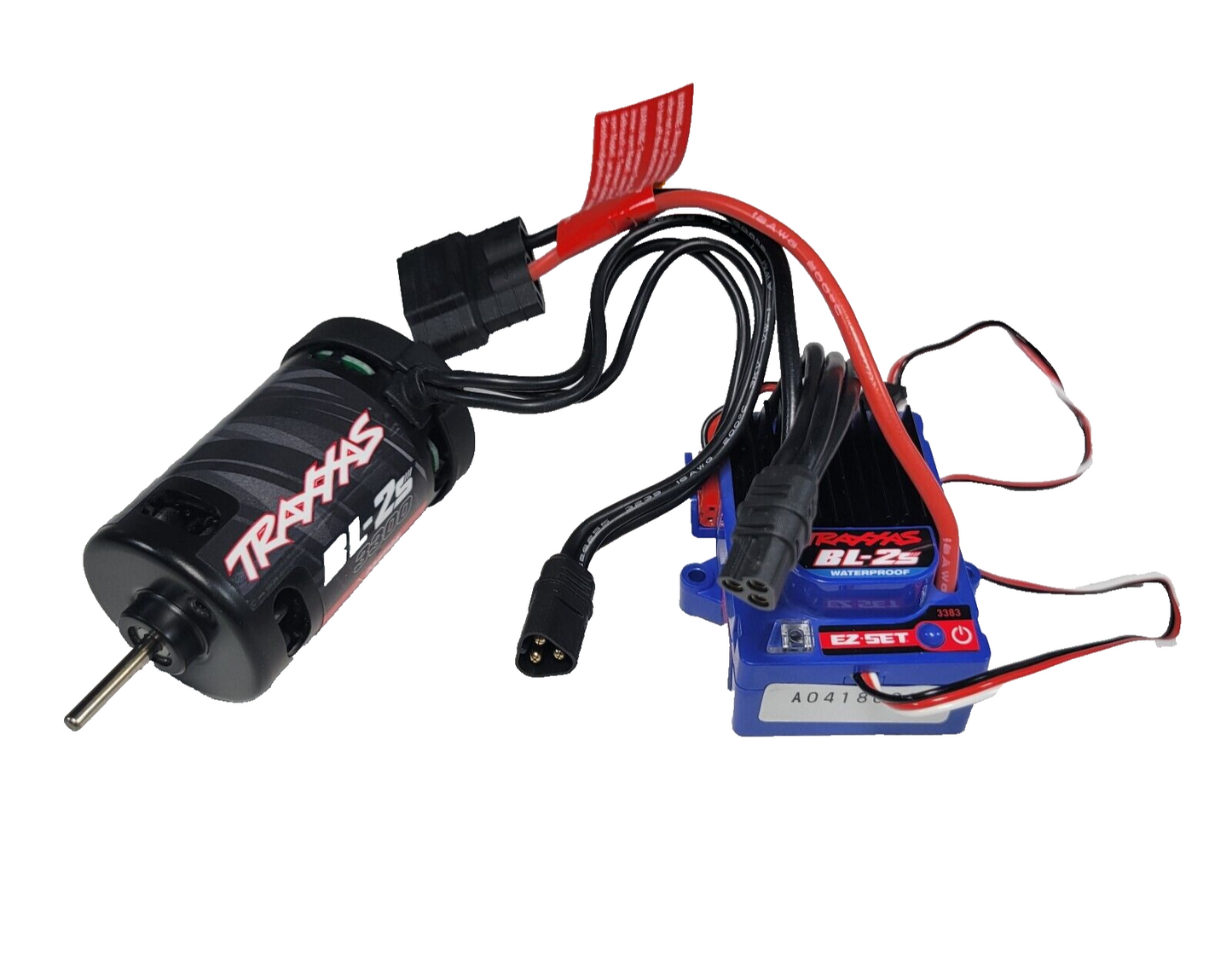 Fits Traxxas Slash 4x4 BL-2s ESC 3383 Waterproof & 3300kv Brushless Motor 3384