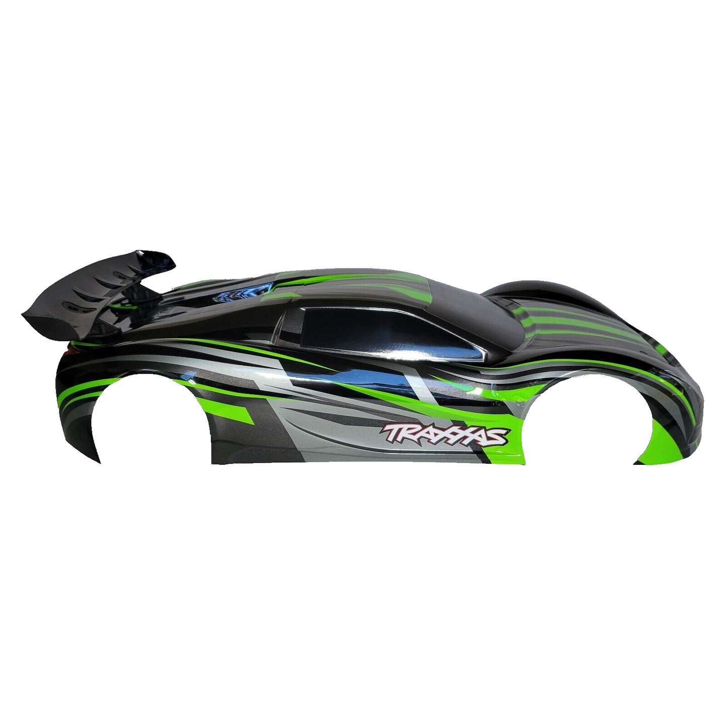 Fits Traxxas XO-1 Body Factory Painted GRAPHIX Green 1/7 100MPH 4WD SuperCar