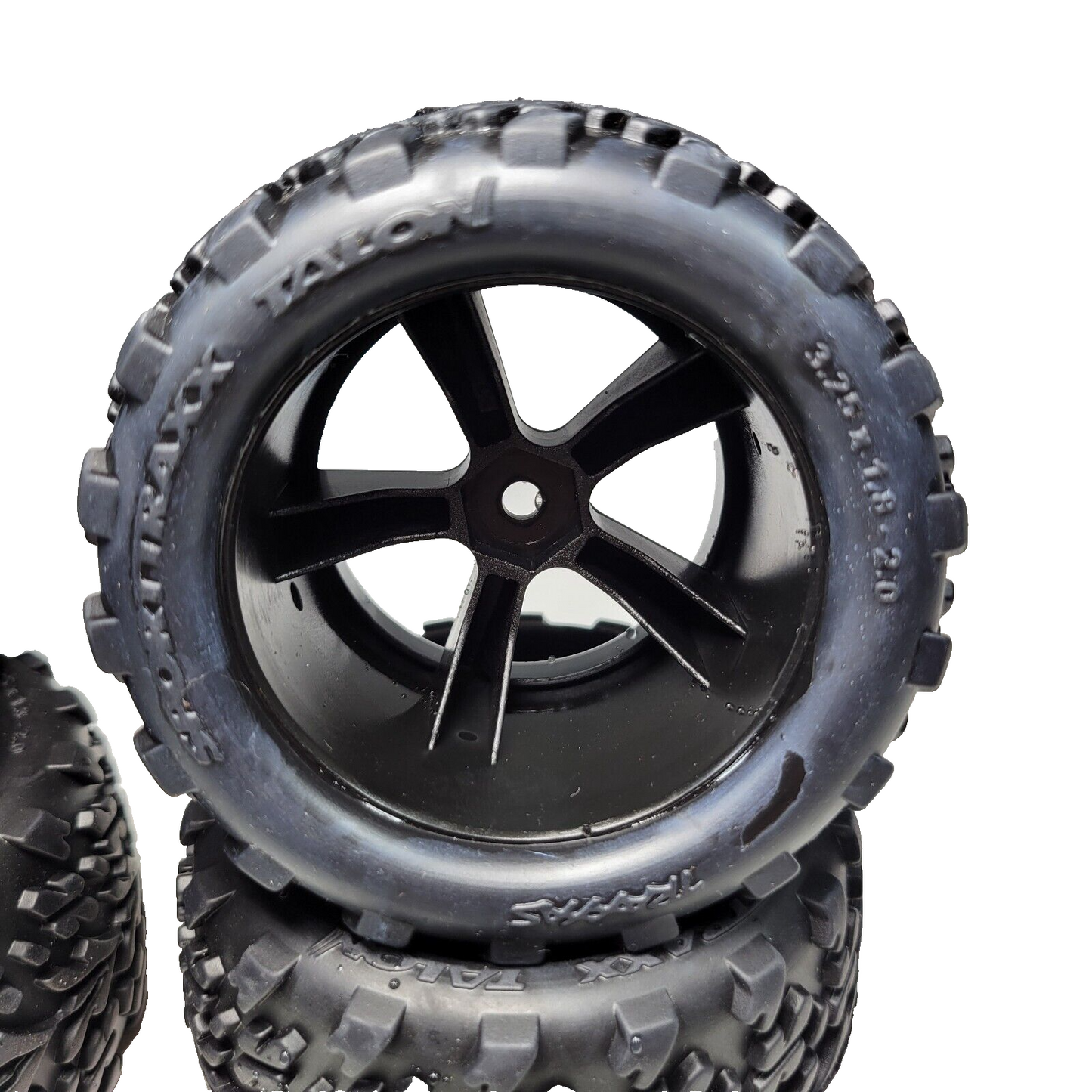 Fits Traxxas 1/16 Brushless VXL E-Revo 7107 Talon Tires & 12mm Wheels Tire Wheel