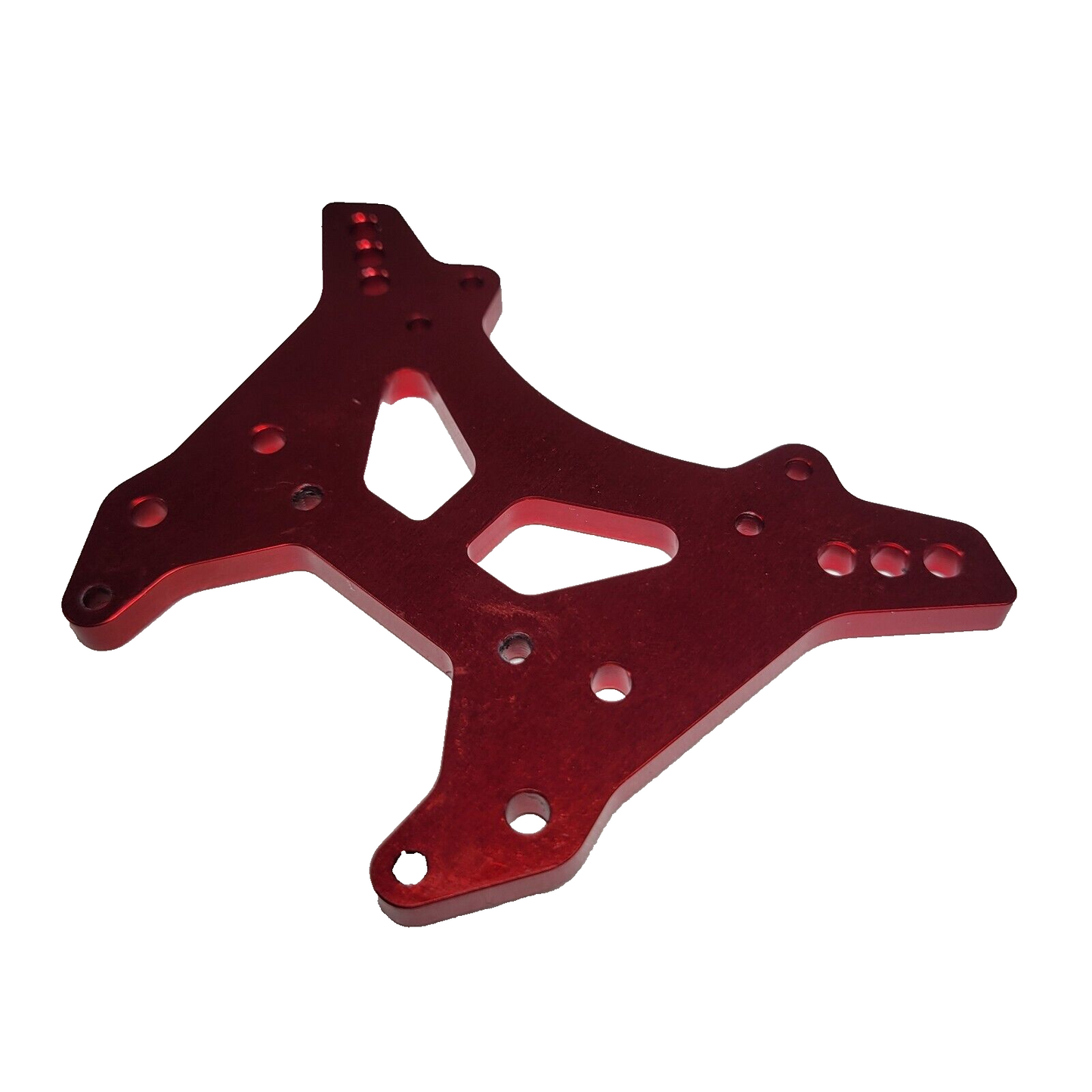 Arrma Kraton 6s EXB V6 Shock Towers Red CNC T-6 Aluminum & CLIPLESS Body Mounts