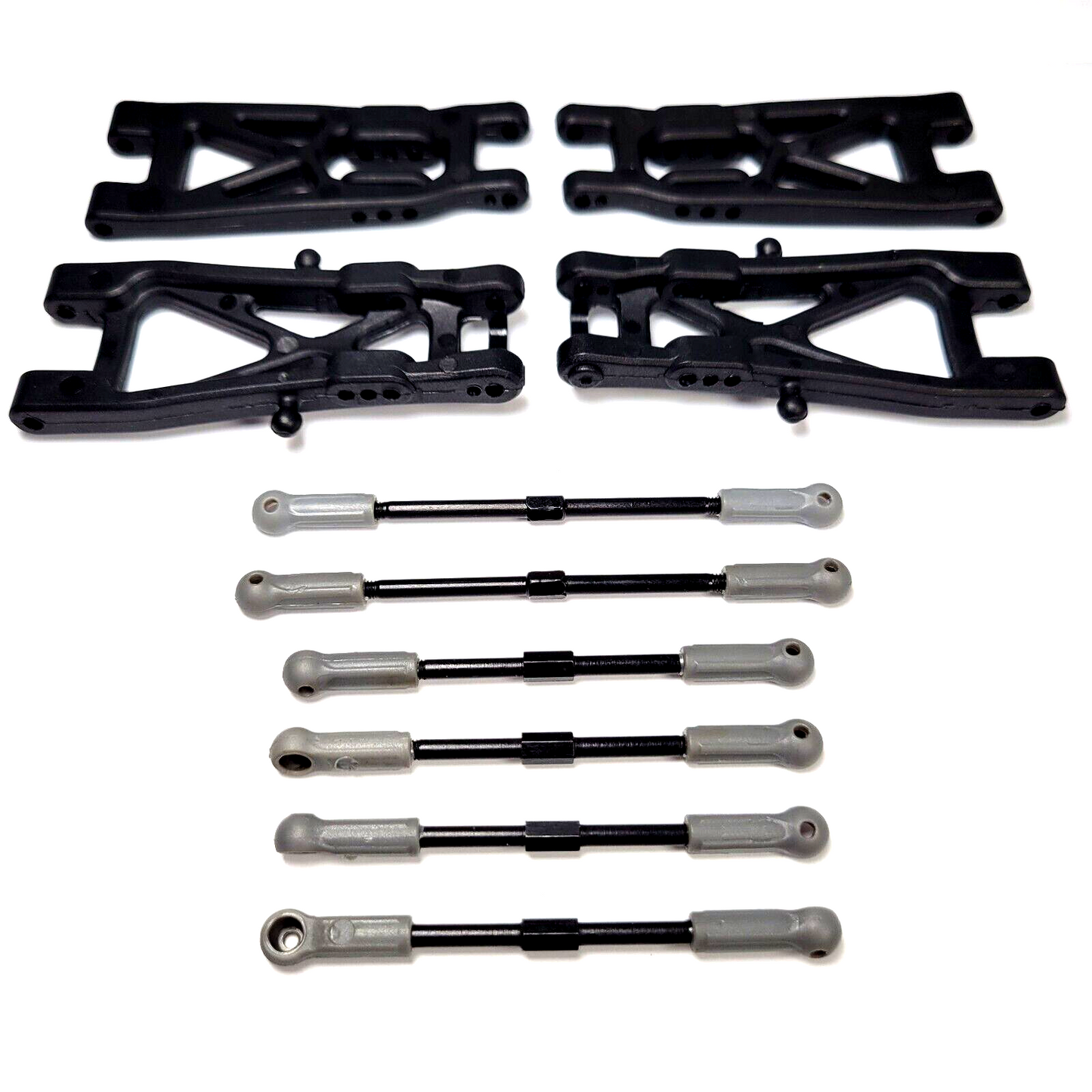 Redcat Racing Piranha TR10 Front & Rear Upper Lower Suspension Arms / Links