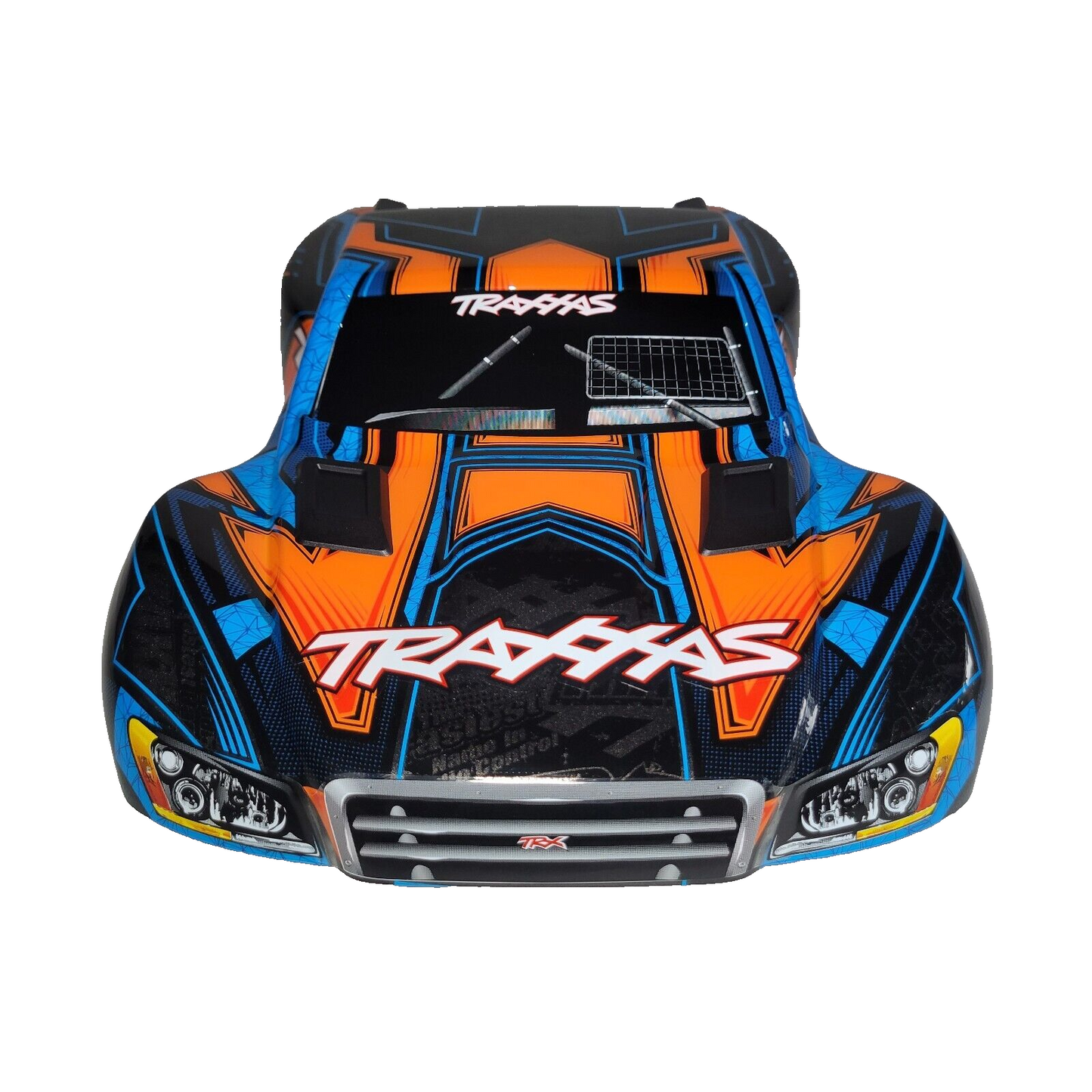 Fits Traxxas Slash Ultimate 4x4 Orange Blue Clipless Body w/ Mounts VXL / 2wd