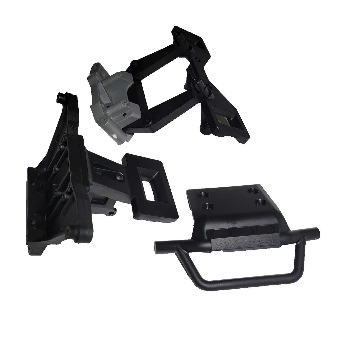 Fits Traxxas Rustler XL5 2wd Clipless Body Mount Shock Towers & Bumper BL2s