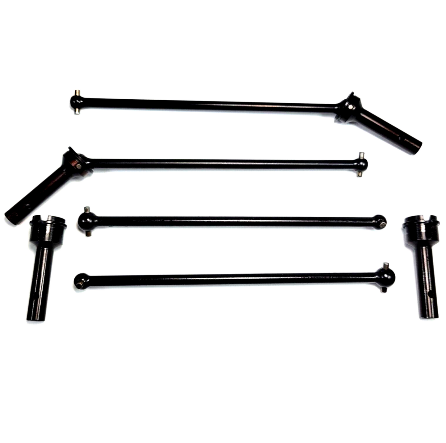 Arrma V6 Kraton 6s BLX Front CVD DriveShafts & Rear Dogbones Axle Ends / V5