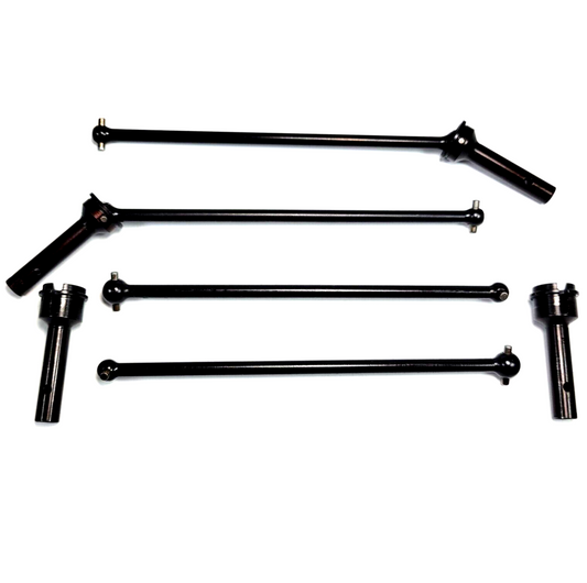 Arrma V6 Kraton 6s BLX Front CVD DriveShafts & Rear Dogbones Axle Ends / V5