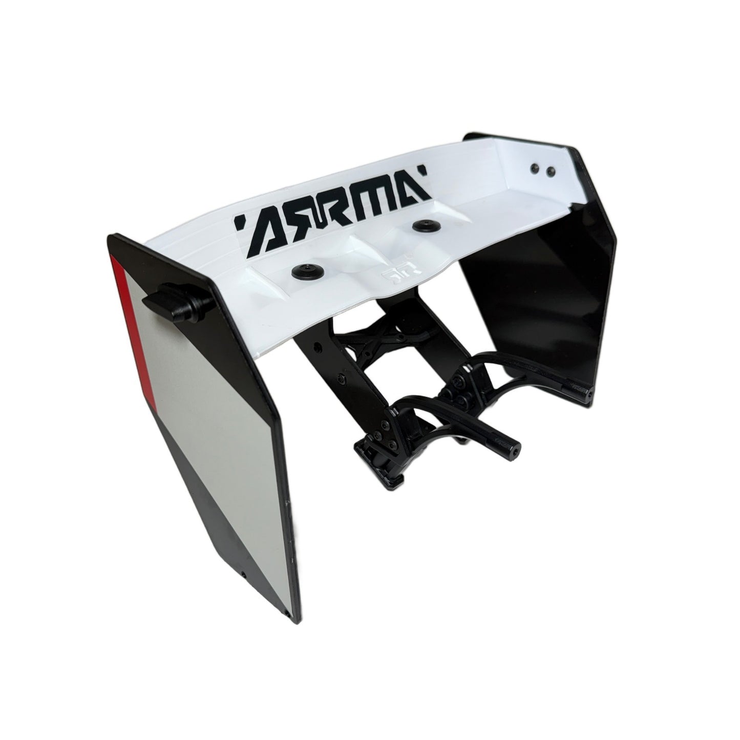 Arrma Limitless 8s Body Shell Painted Red Black Wing Set Mount Spoiler Decals