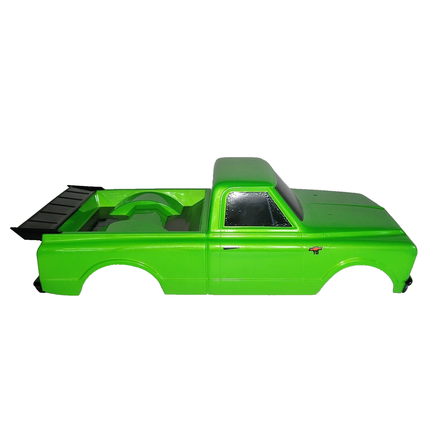 Fits Traxxas Drag Slash Green C10 Chevrolet Painted Body w/ Wing Grill Bumpers