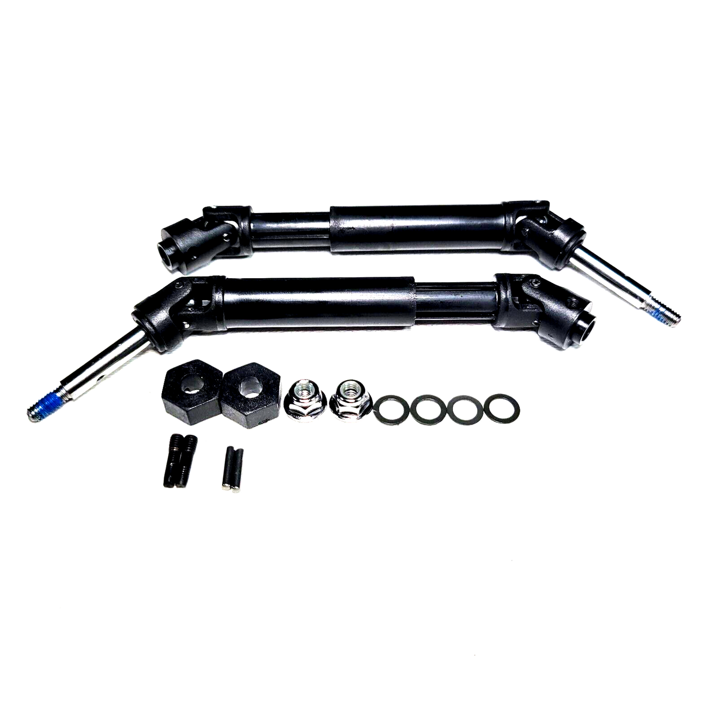 Fits Traxxas Rustler 2wd Rear Axle Drive Shafts 12mm Hex Slash Bigfoot Craniac
