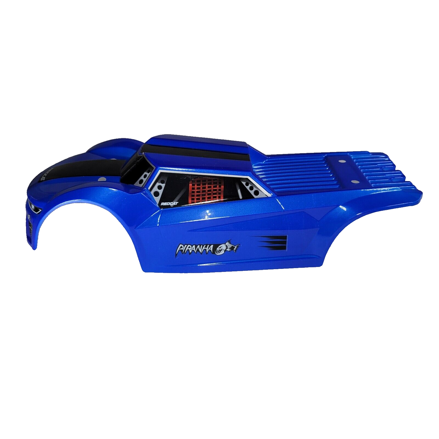 Redcat Racing Piranha TR10 Body Shell Blue & Spoiler / Wing Factory Painted