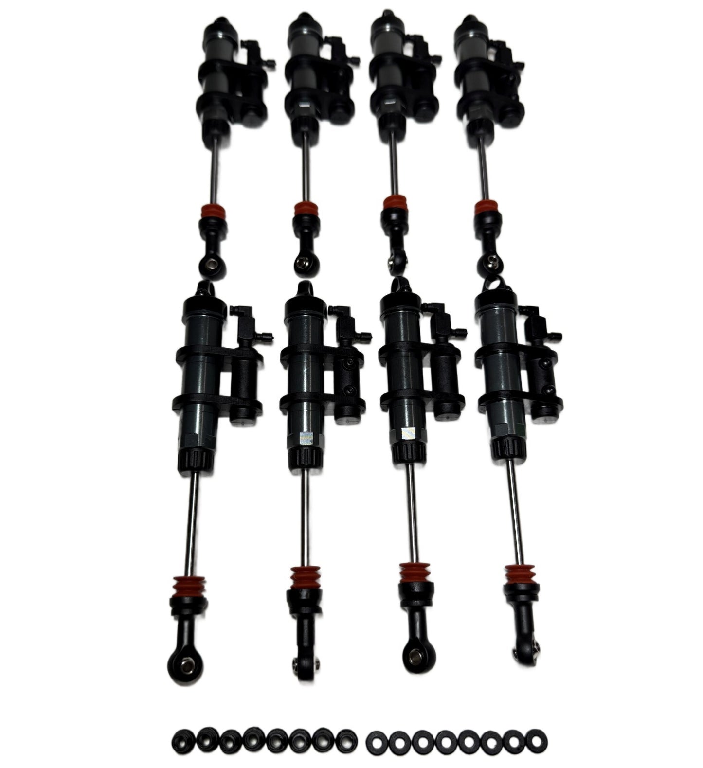 Losi LMT Gravedigger 2.0 Shocks (8) Front Rear Springs Absorbers Son uva Digger