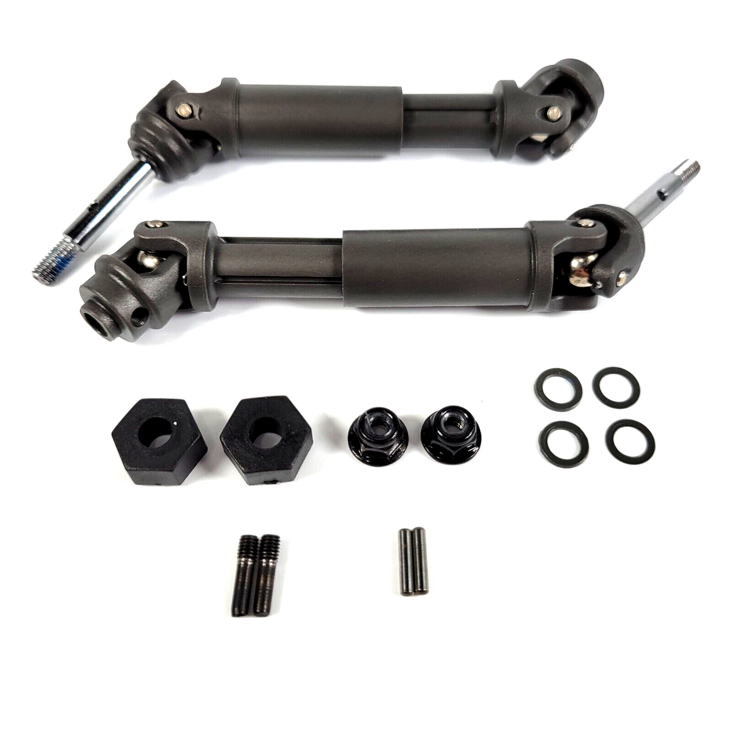 Fits Traxxas Drag Slash Driveshafts Extreme Heavy Duty Axles 12mm Hex Bandit VXL