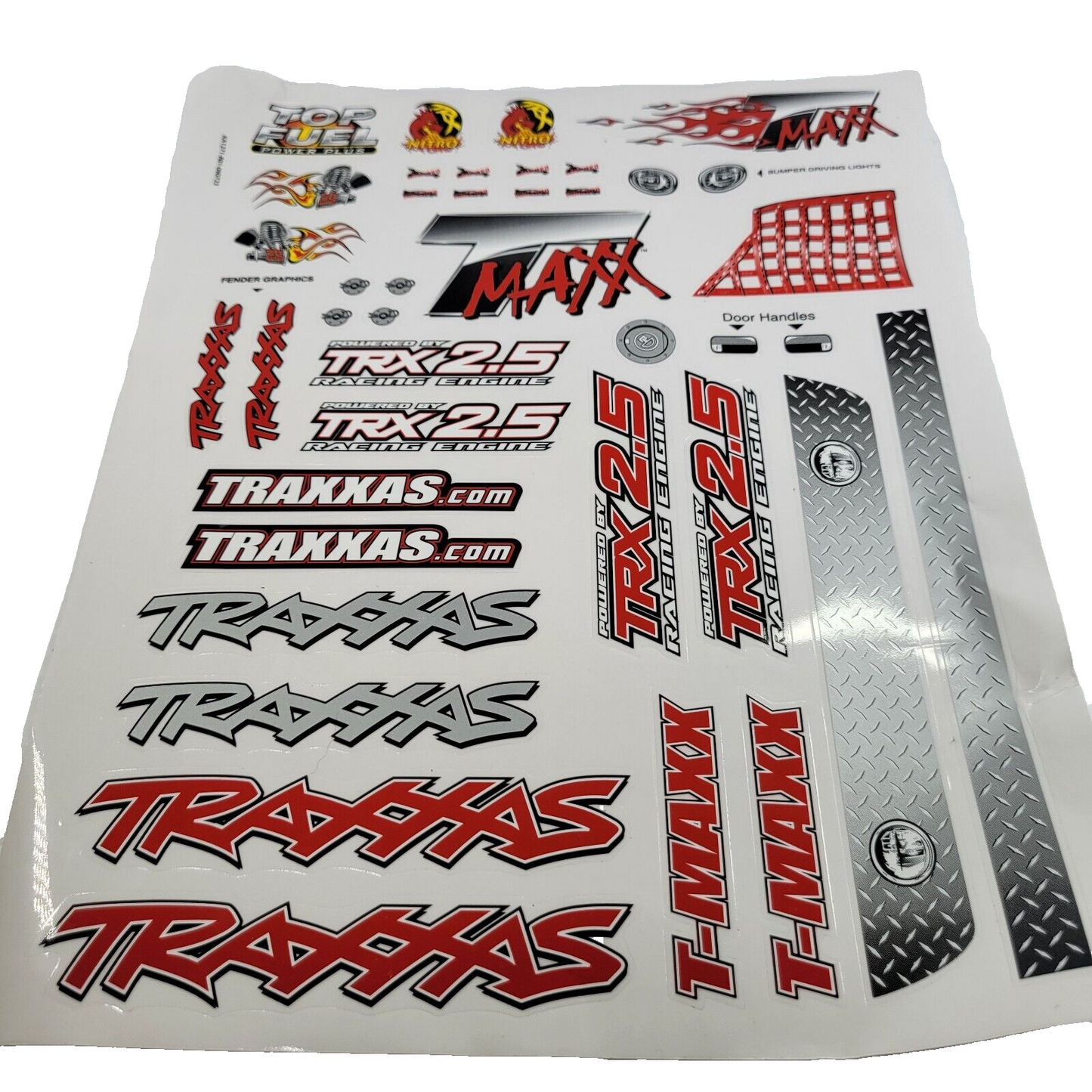 Fits Traxxas T-Maxx 2.5 Blue Yellow Black Factory Painted Body Decal Tmaxx 4910
