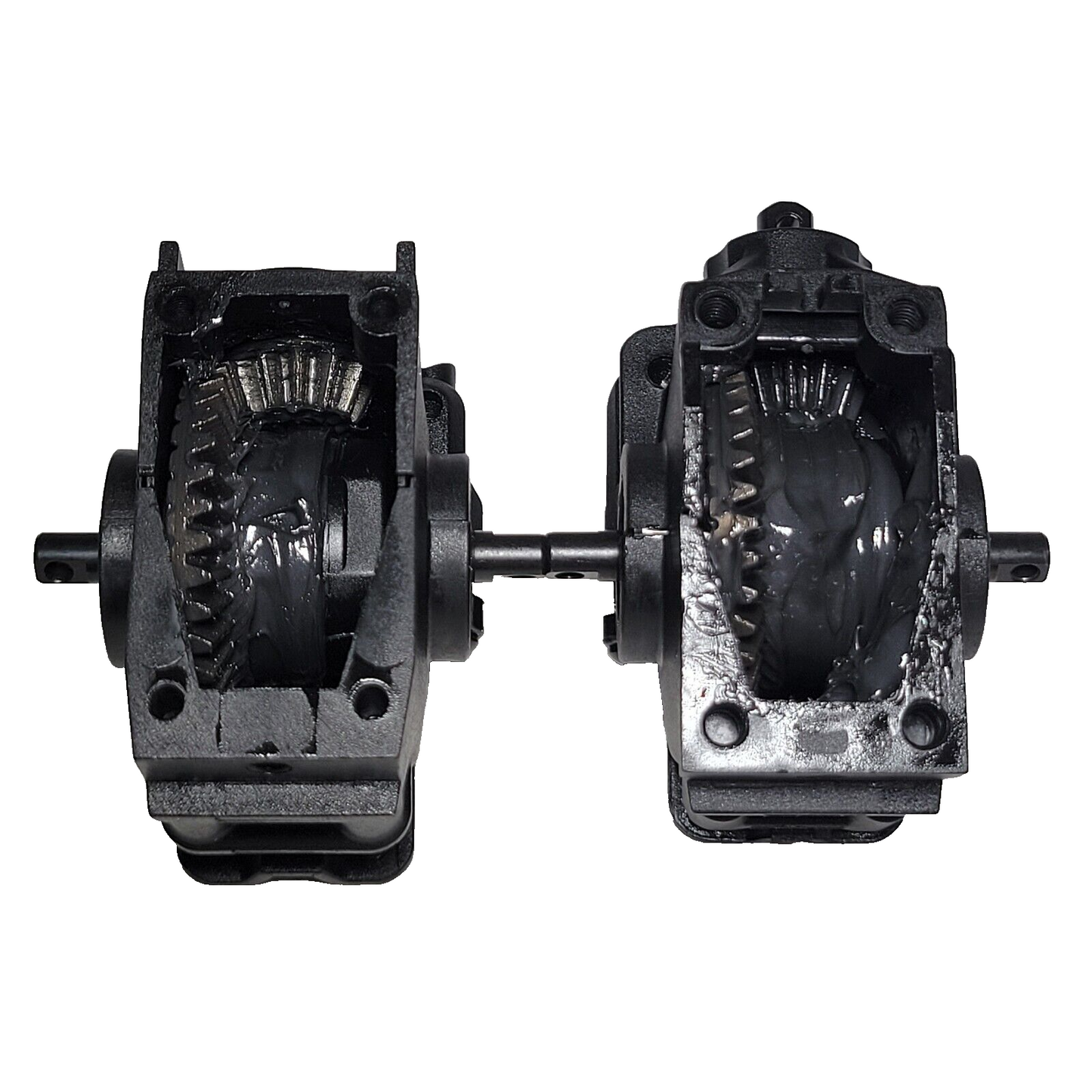 Fits Traxxas Jato 4x4 VXL Front Rear Differential Case Ring Gear Diff Jato BL2s