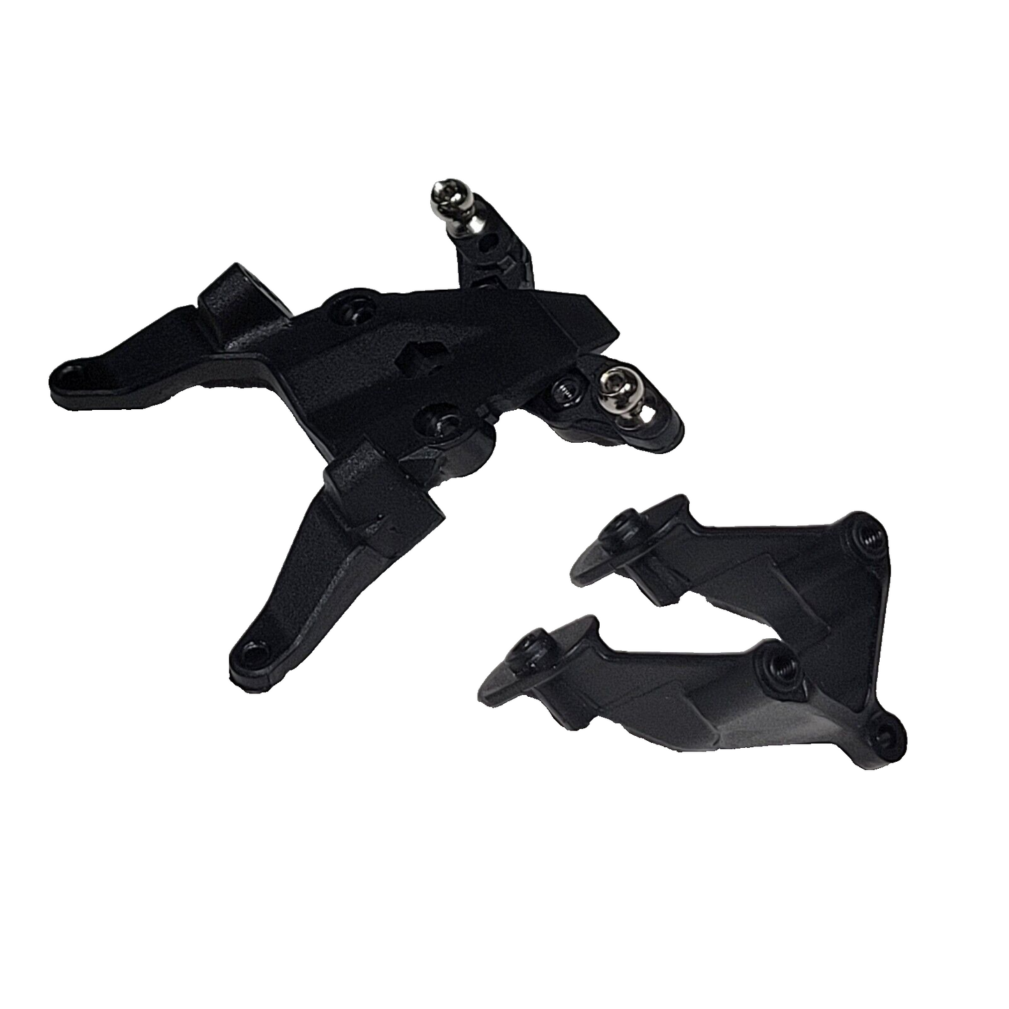 Losi Mini B Shock Towers Standoffs Front & Rear Wing Mount Skid Plate / Bumper