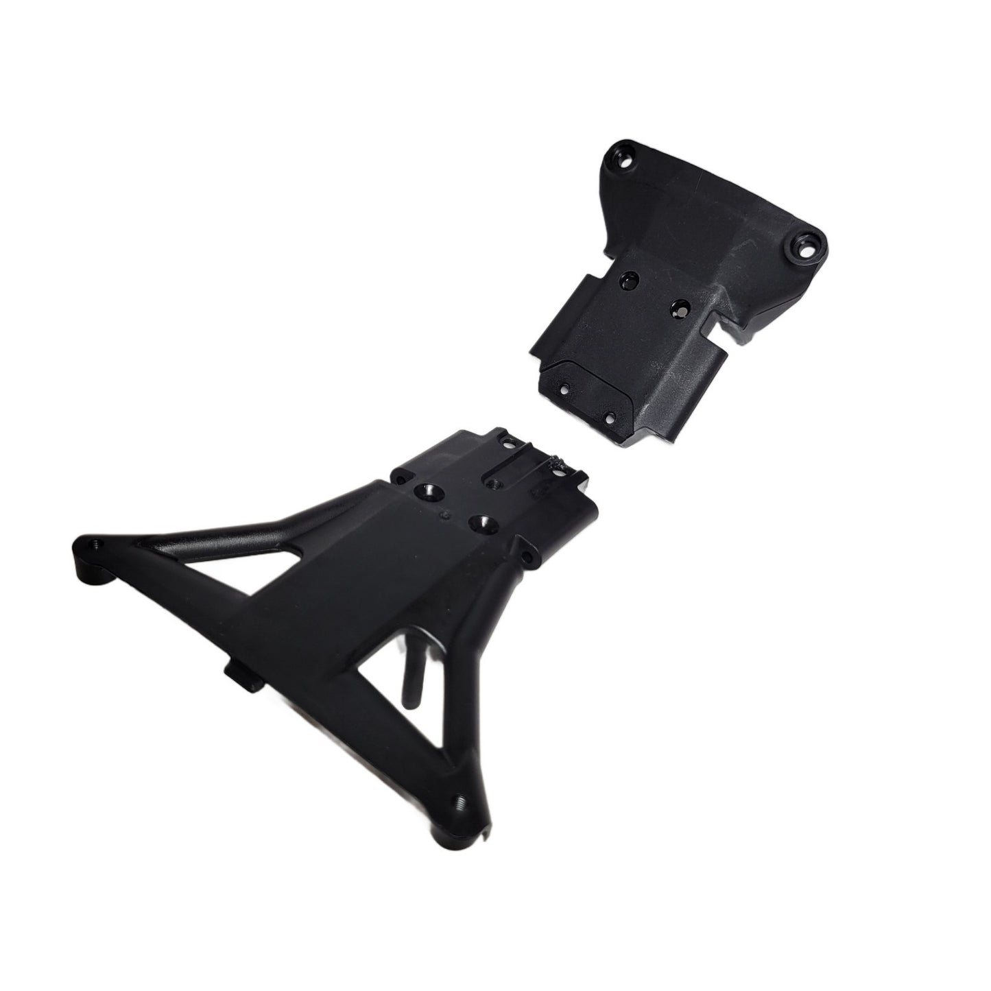 Fits Traxxas Rustler 4x4 VX3 Wheelie Bar Bumper Mount & Bulkhheads Front & Rear