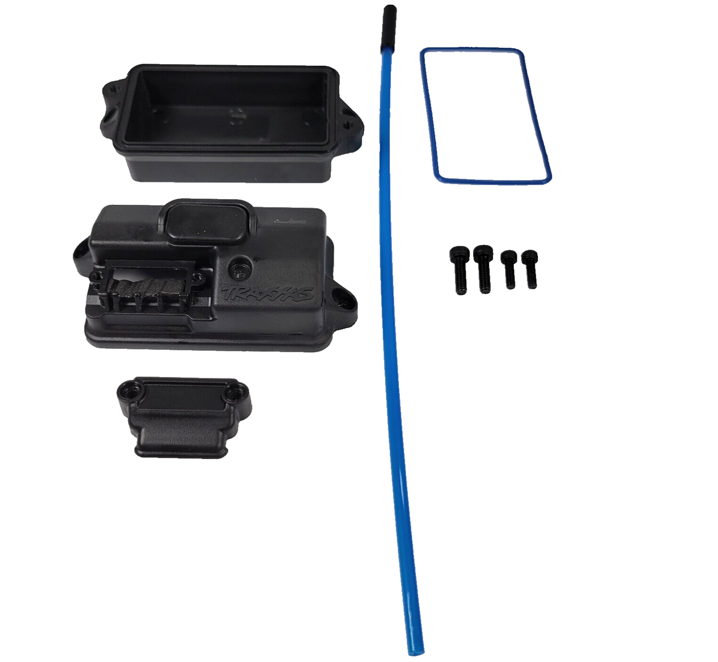 Fits Traxxas Bandit XL-5 Waterproof Receiver Box RX 3628 / VXL Rustler Stampede