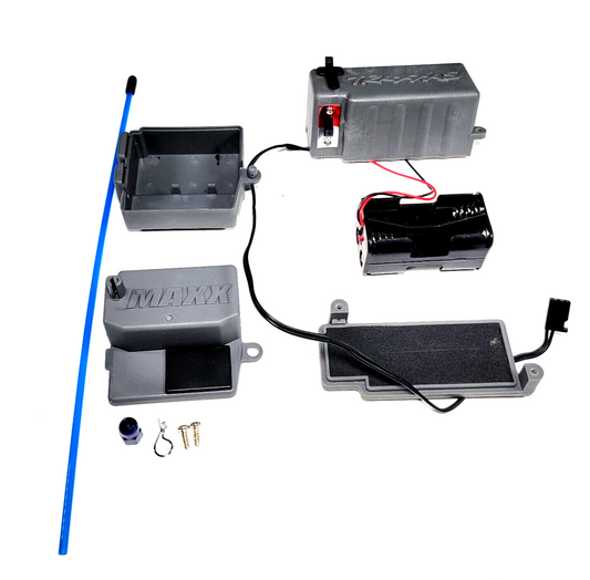 Fits Traxxas 4910 T-Maxx 2.5 Battery Receiver Box On/Off Switch Harness 4907 3.3