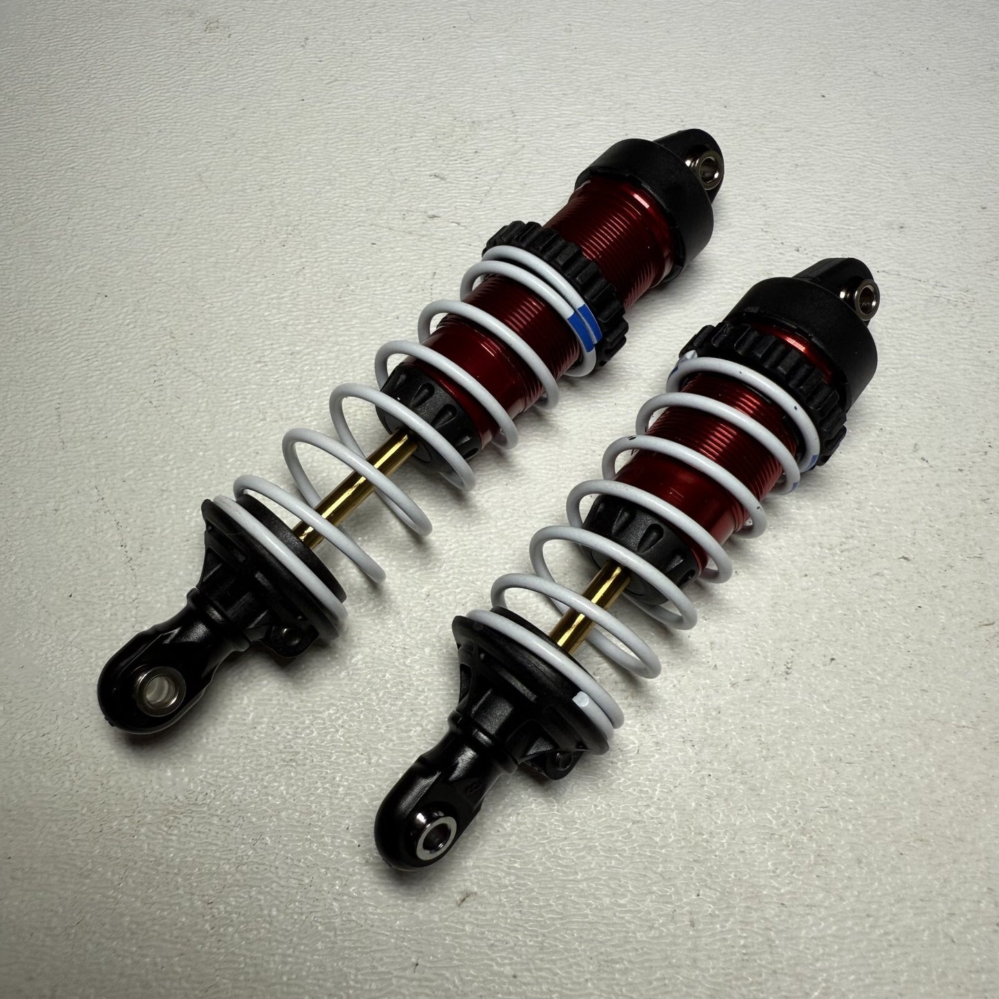 Fits Traxxas Slash Modified Shocks GTR RED Front Rear Springs Absorbers MudBoss