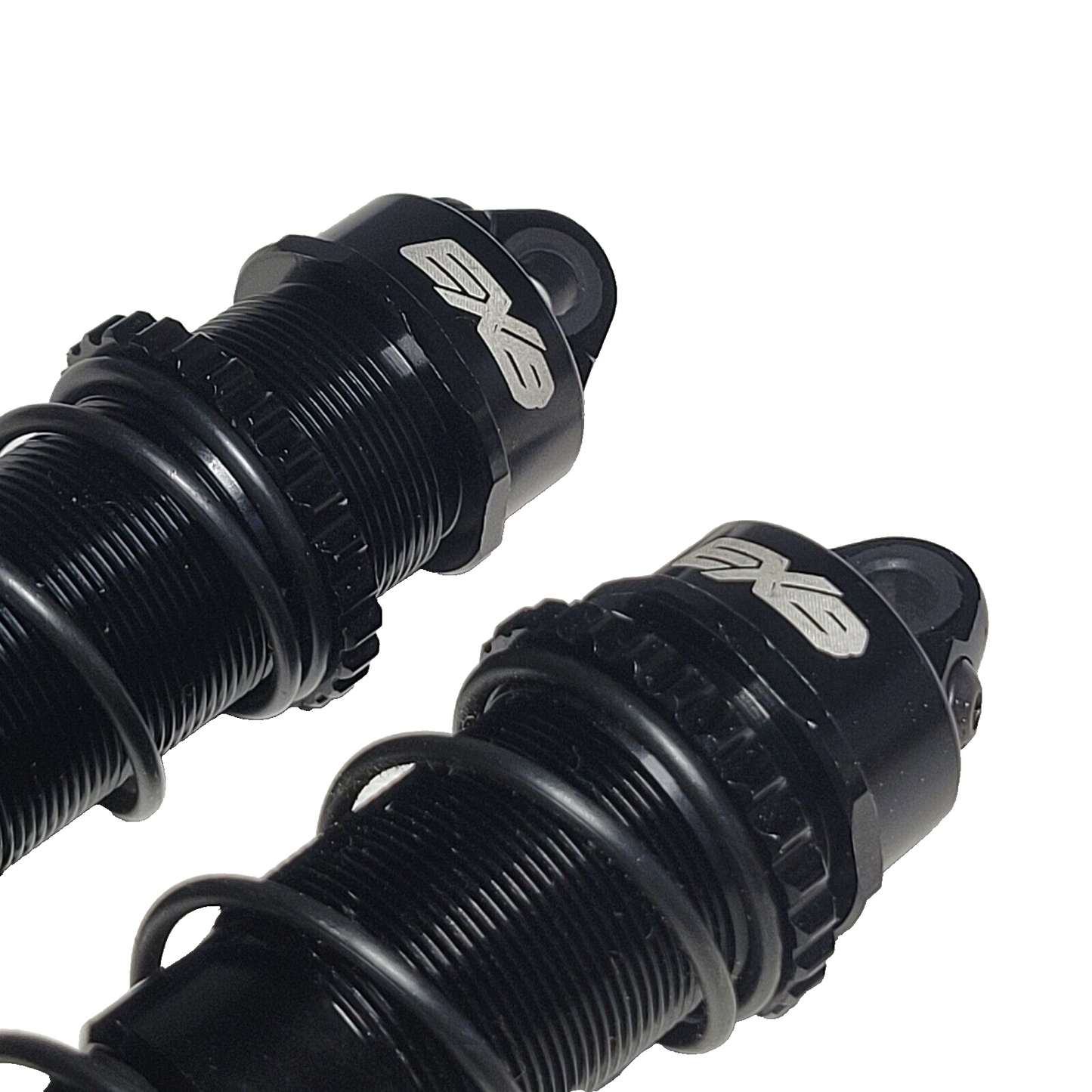 Arrma Kraton 6s V6 EXB Black Aluminum Shocks Front & Rear Springs Notorious /BLX