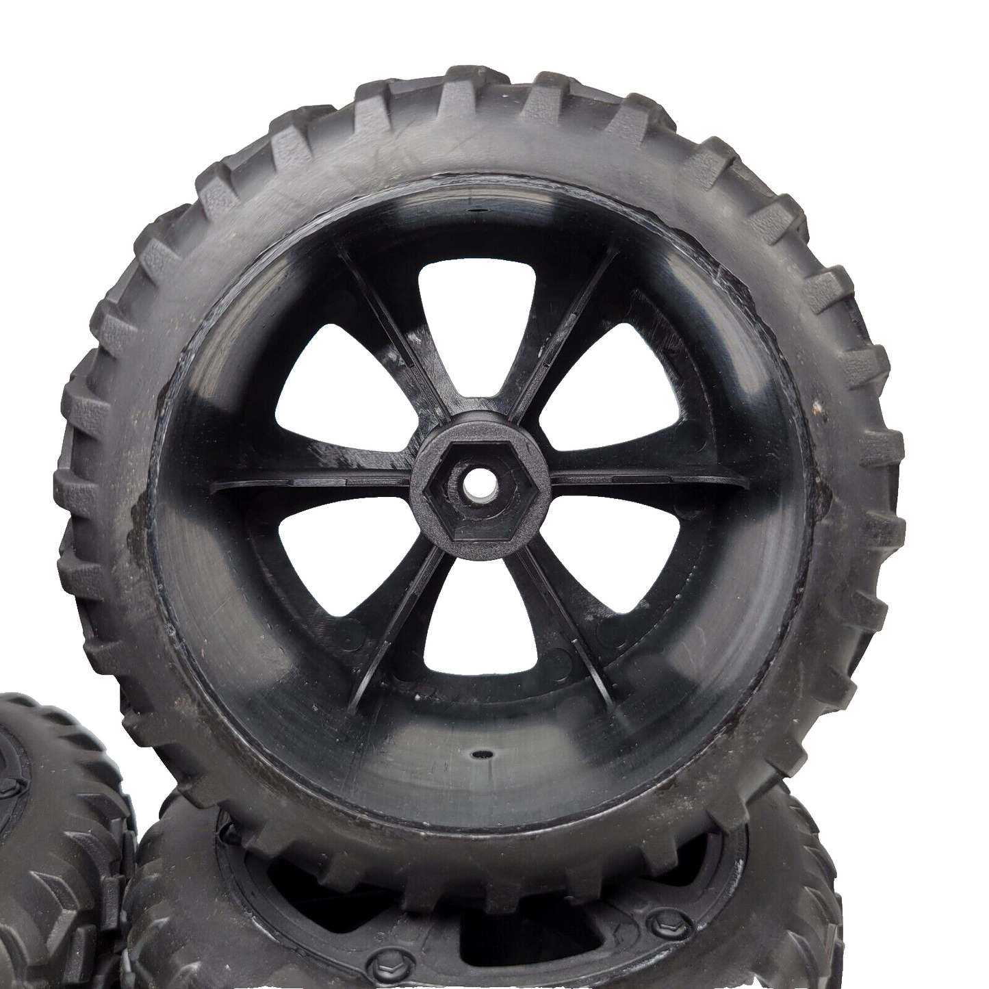 Redcat Racing Piranha-TR10 Wheels And Tires BS711-002 Blackout SC / SC Pro