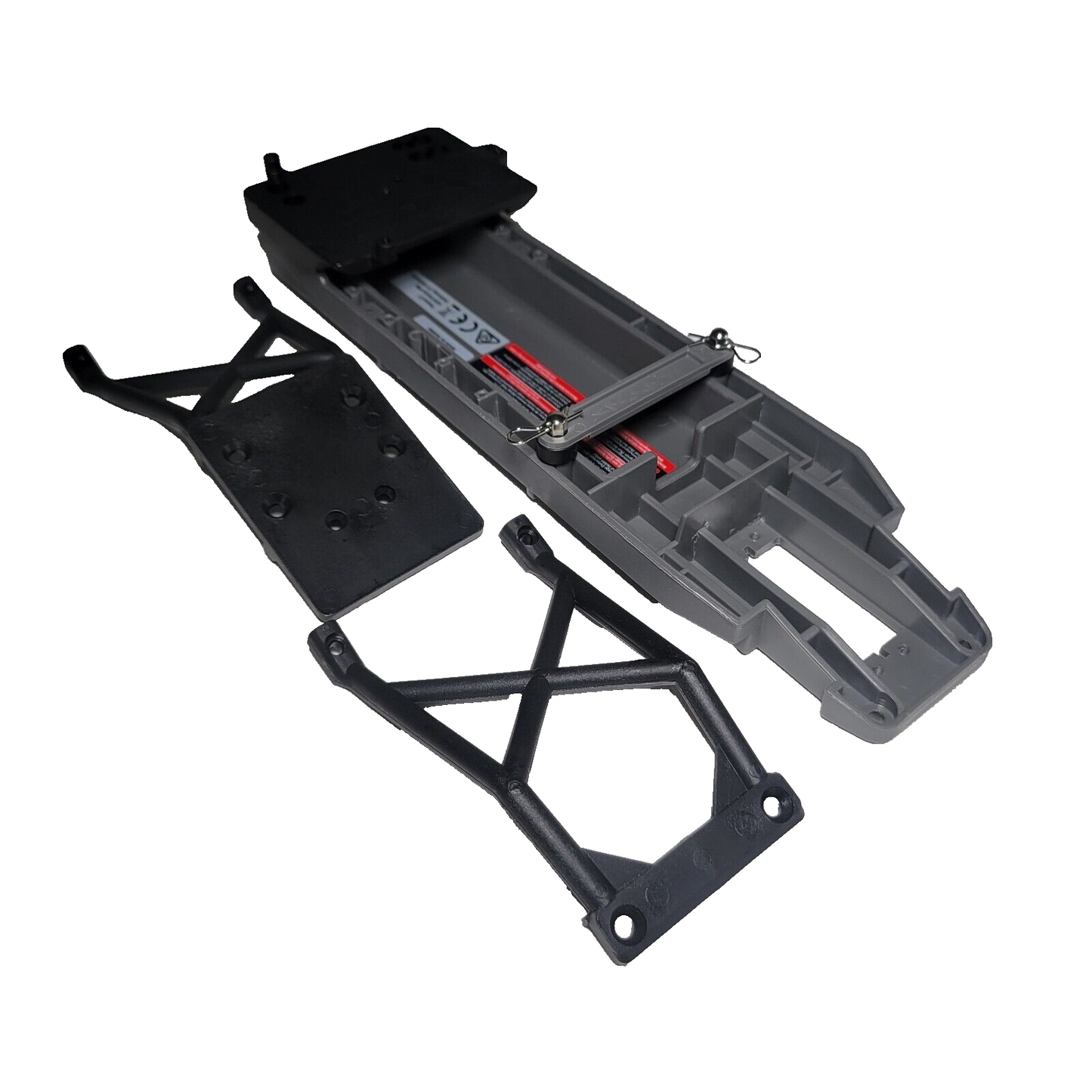 Fits Traxxas Stampede 2wd BL2s Chassis 3622R & Skid Plates VXL BigFoot