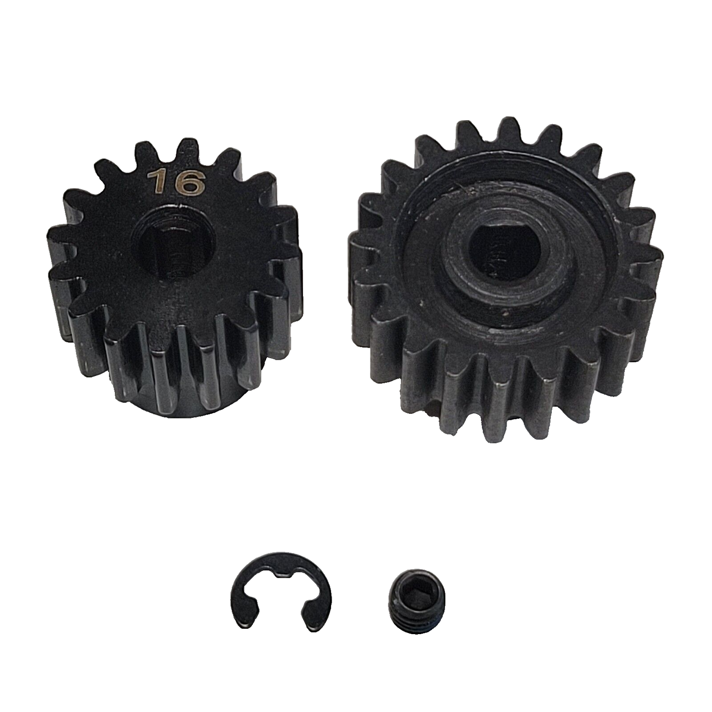 Arrma Mojave 6s BLX V2 Pinion Gears 16t 20t Steel Mod 1 SAFE-D5 5mm High Speed