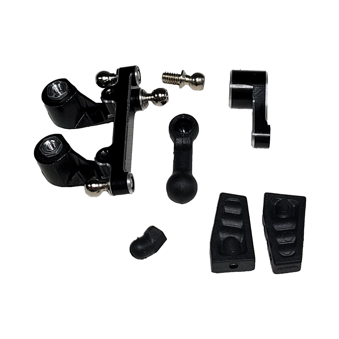 Losi Mini B Pro Aluminum Bellcrank Drag Link Steering Servo Horn Arm Mini T 2.0
