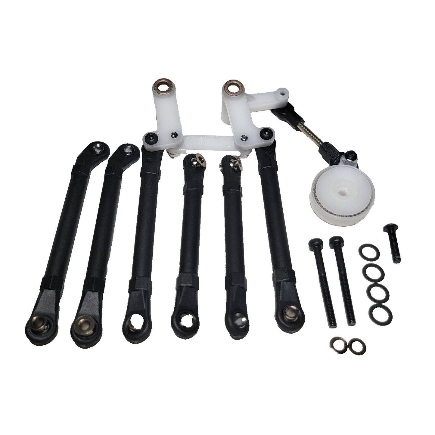Fits Traxxas Rustler 2wd Heavy Duty Steering Links Servo Saver Bellcrank XL5