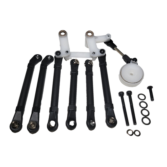 Fits Traxxas Rustler 2wd Heavy Duty Steering Links Servo Saver Bellcrank XL5