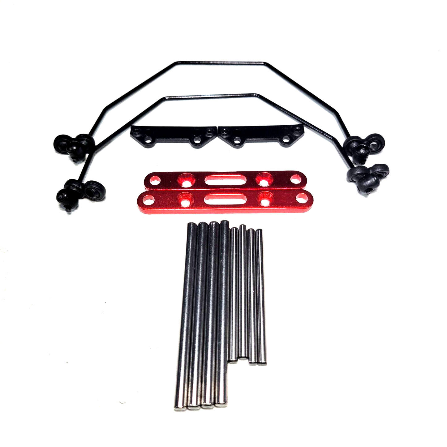 Arrma Mojave 4s BLX A-Arm Sway Bars & Hinge Pins Suspension Mount Braces Outcast