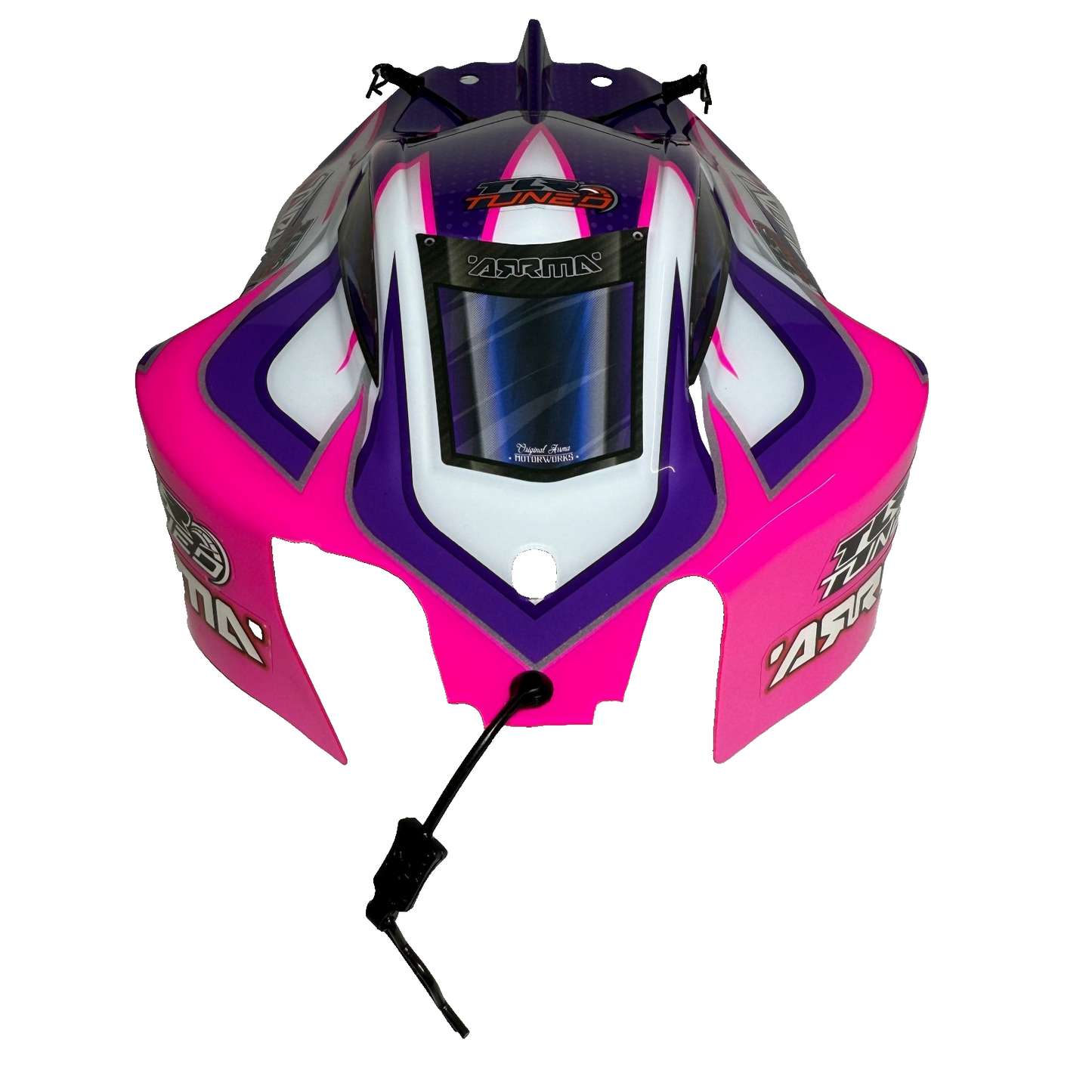 Arrma Typhon TLR Factory Painted & Decaled Body Pink Purple & White With Decals