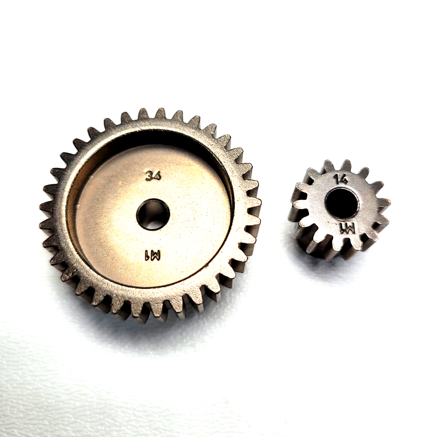 Fits Traxxas XO-1 -High Speed Pinion Gear 34 tooth & Stock 14 Tooth 1m 64077-3