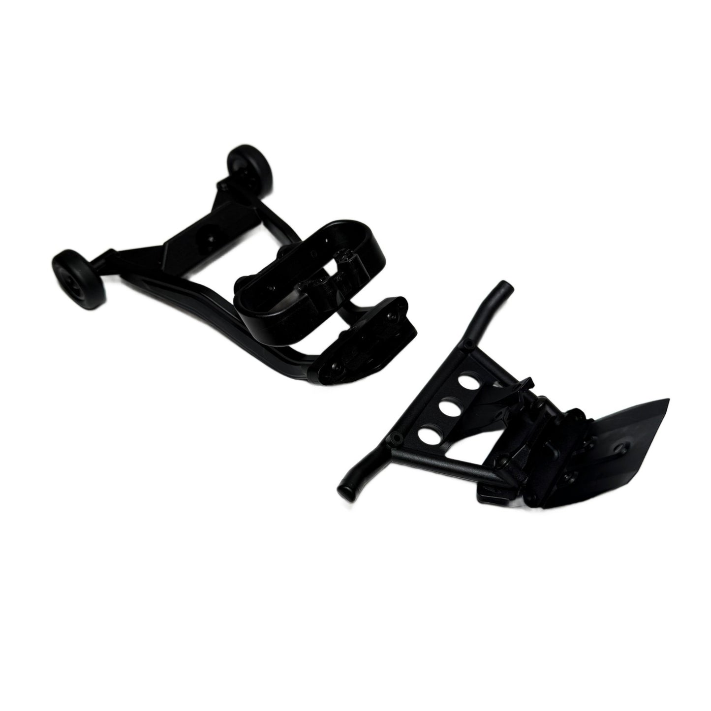 Fits Traxxas Bigfoot 4x4 BL-2s Bumpers Front & Rear Assembled Mounts Stampede