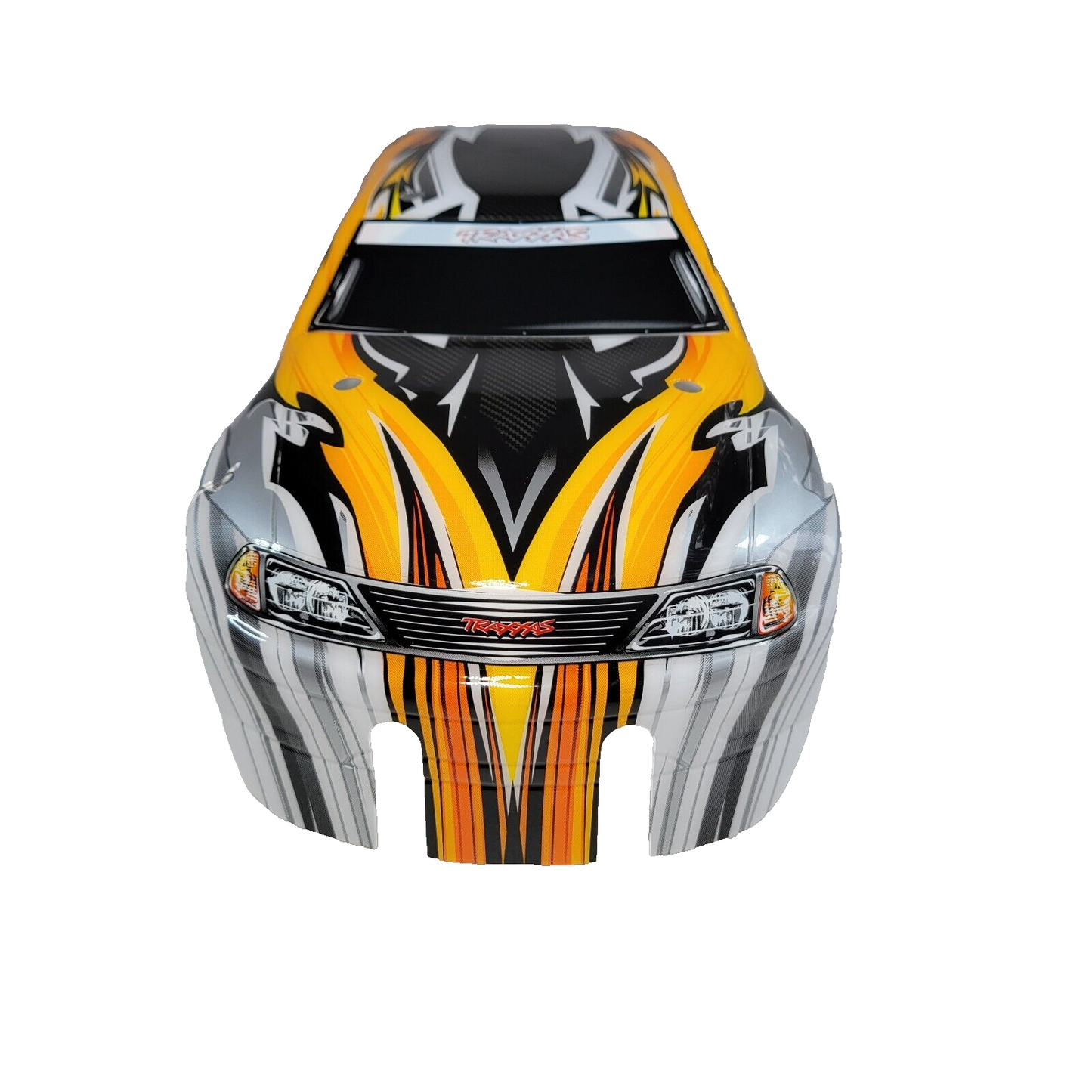 Fits Traxxas T-Maxx 2.5 White Yellow Black Factory Painted Body Decal Tmaxx 4910